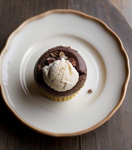 Tipsy Chocolate Pecan Crunch Ice Cream * Part 1 recipe image
