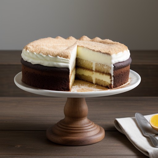 Tiramisu "Pick-Me-Up" Cake recipe image