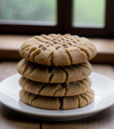 Tnt" Peanut Butter Cookies recipe image