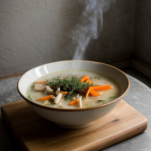 Toam Yum Gai (Thai Soup recipe image