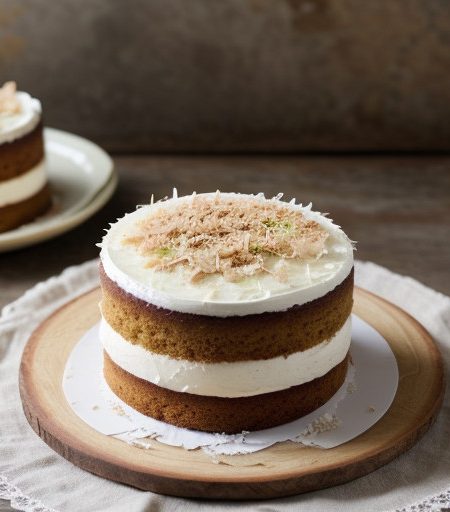 Toasted Coconut Cake W/Lime Filling recipe image