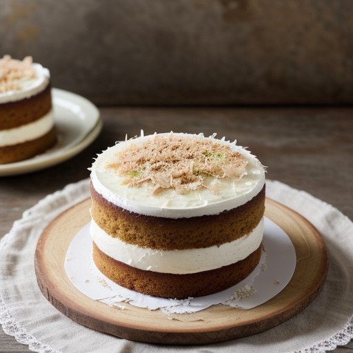 Toasted Coconut Cake W/Lime Filling recipe image