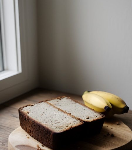 Toasted-Coconut Rum Banana Bread recipe image