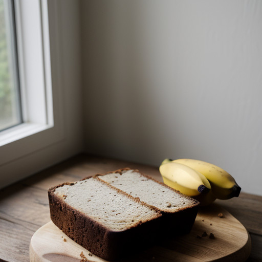 Toasted-Coconut Rum Banana Bread recipe image