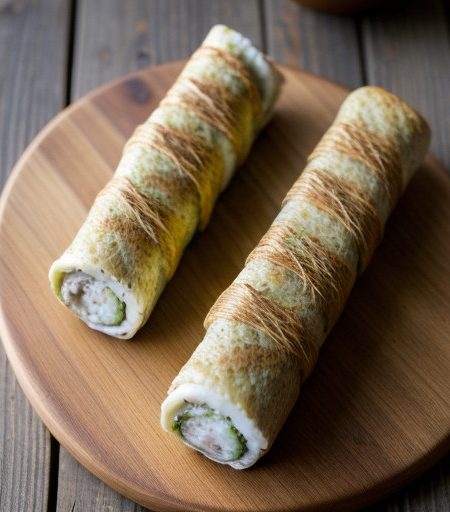 Toasted Crab Rolls recipe image