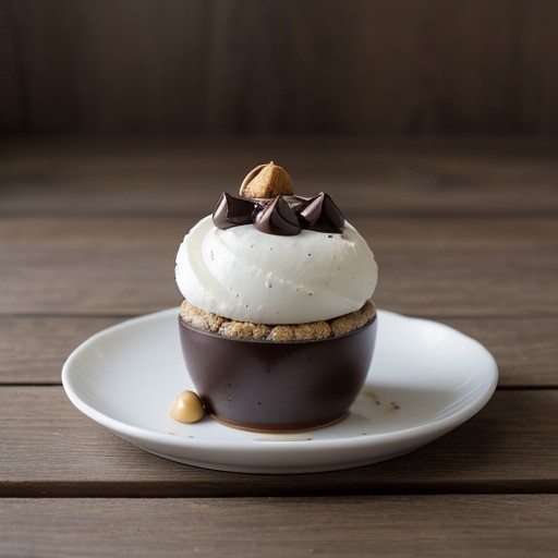 Toasted Hazelnut Frozen Yogurt recipe image