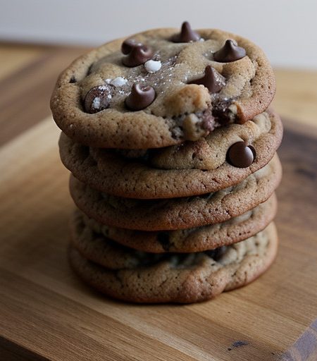 Toasted Pecan-Chocolate Chip Cookies recipe image