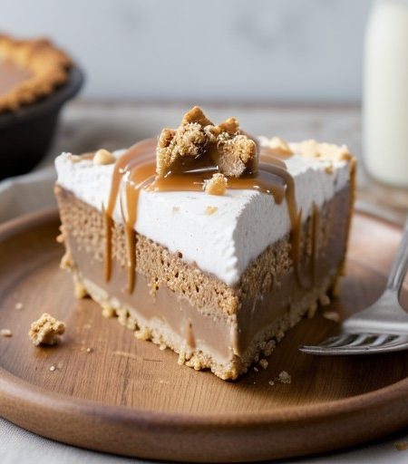 Toffee Bar Crunch Pie recipe image