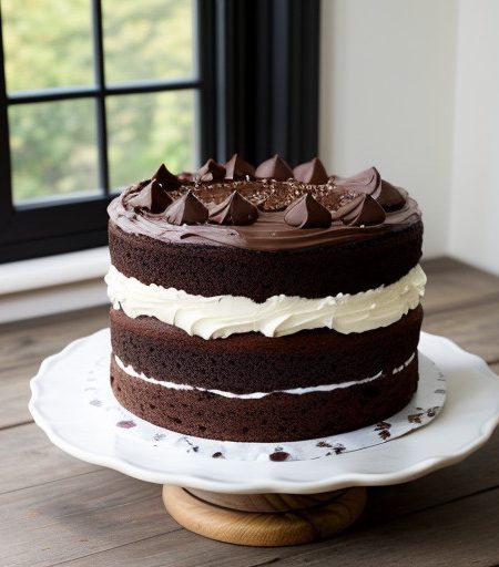 Toffee Chocolate Cake recipe image