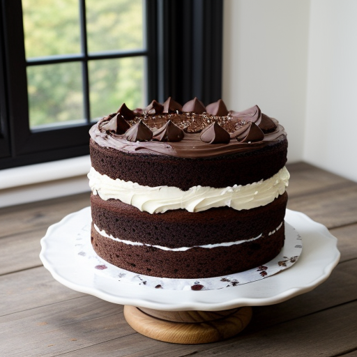 Toffee Chocolate Cake recipe image