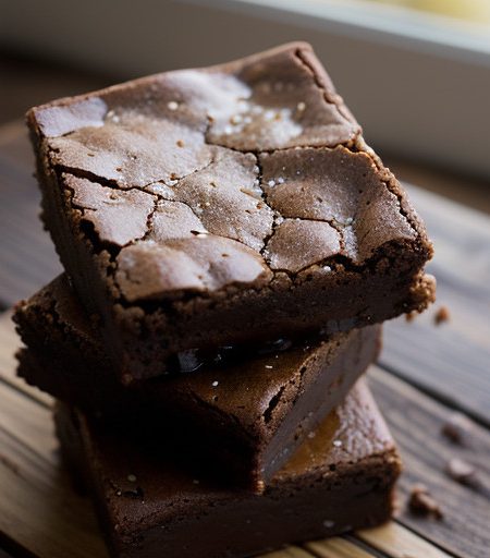 Toffee Fudge Brownies recipe image