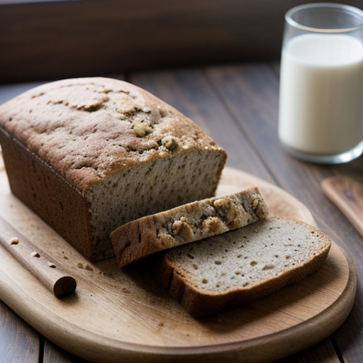 Toffee Nut Wheat Bread recipe image