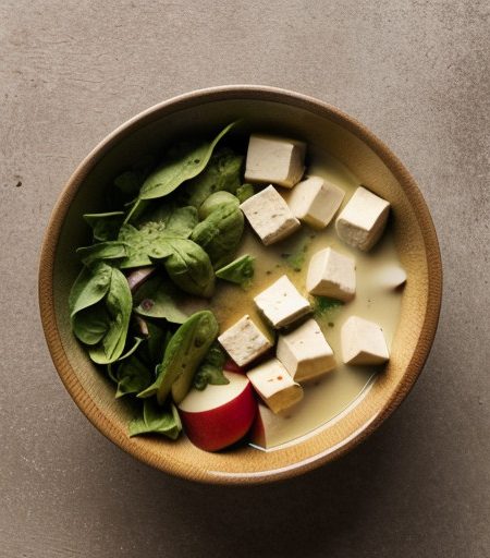 Tofu-Basil Dressing recipe image