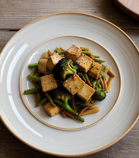 Tofu & Broccoli Stir-Fry recipe image