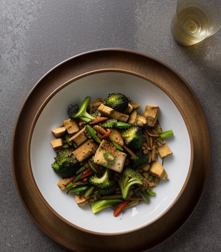 Tofu & Broccoli Stir-Fry recipe image