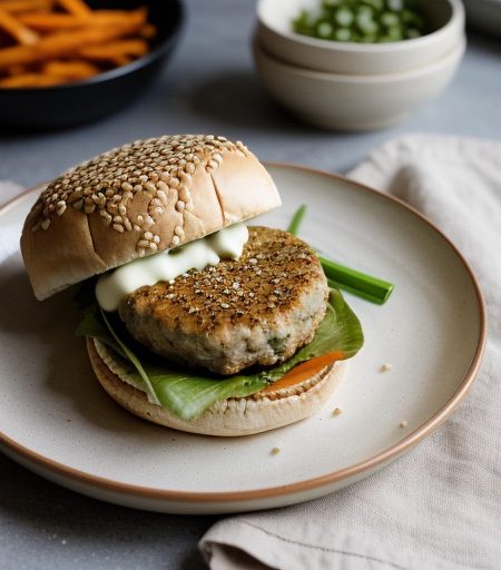 Tofu Burgers (Lappe recipe image