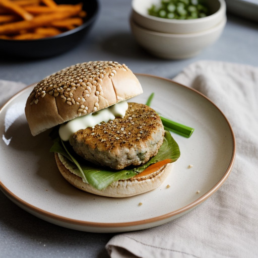 Tofu Burgers (Lappe recipe image