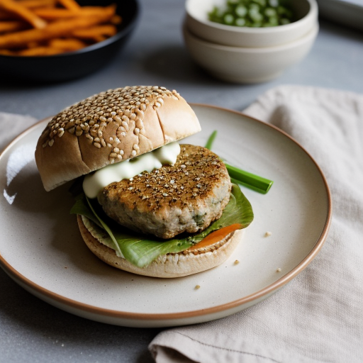 Tofu Burgers (Lappe recipe image