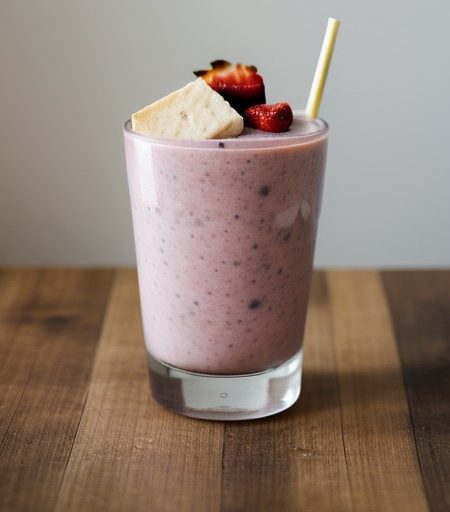 Tofu Fruit Smoothie (3 PTS recipe image