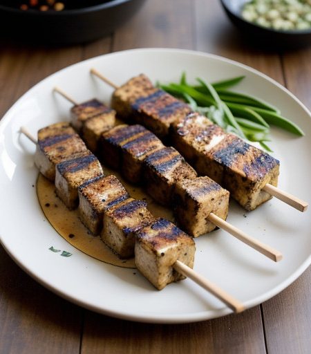 Tofu Kebabs recipe image