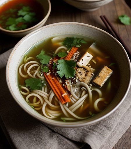 Tofu Noodle Soup recipe image