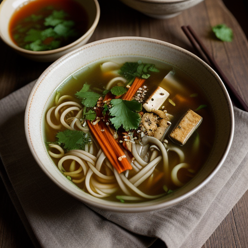 Tofu Noodle Soup recipe image