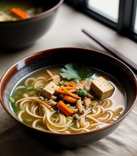 Tofu Noodle Soup recipe image