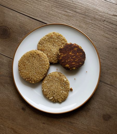 Tofu Nut Patties recipe image