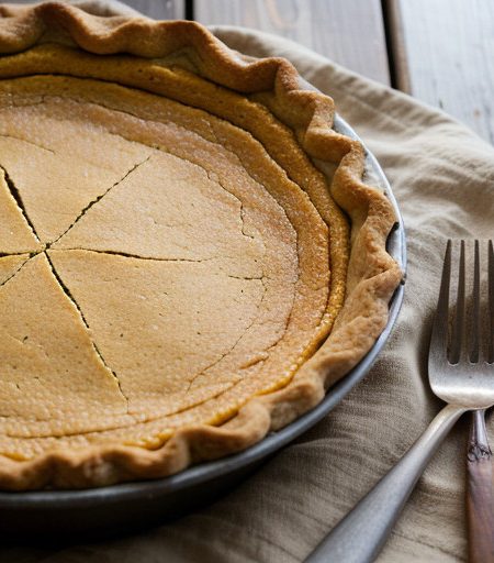 Tofu-Pumpkin Pie recipe image