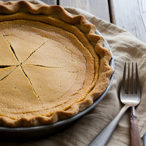 Tofu-Pumpkin Pie recipe image