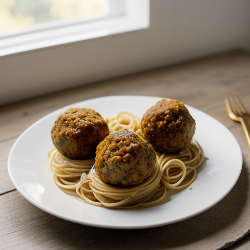 Tofu Spaghetti Balls recipe image