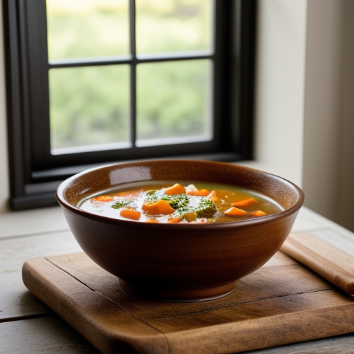 Tofu Vegetable Soup - Vegetarian Cooking For recipe image