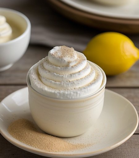 Tofu Whipped Cream Topping recipe image