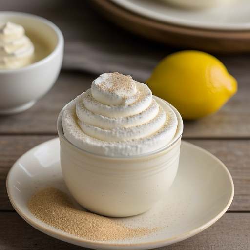 Tofu Whipped Cream Topping recipe image