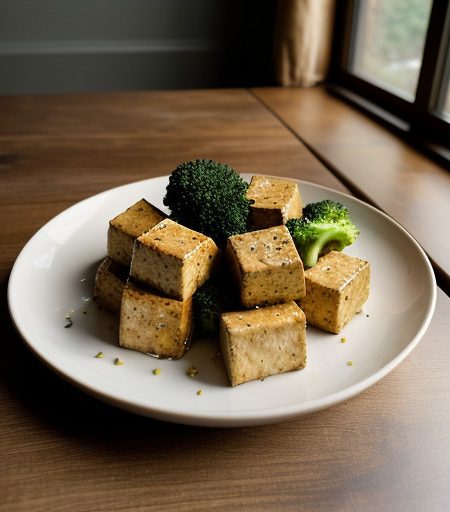 Tofu With Broccoli recipe image