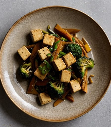 Tofu and Broccoli Stir-Fry recipe image