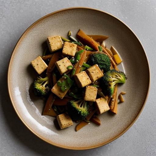 Tofu and Broccoli Stir-Fry recipe image