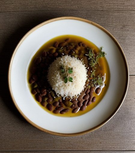 Tom Claire's Rice & Beans Caribbean Style - Country Cooki recipe image