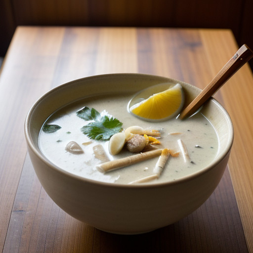 Tom Kha Gai (Chicken Coconut Soup recipe image