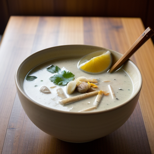 Tom Kha Gai (Chicken Coconut Soup recipe image