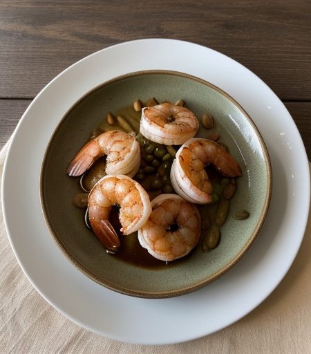 Tom Lan Bot Chien (Shrimp~ Onion & Bean SPR recipe image