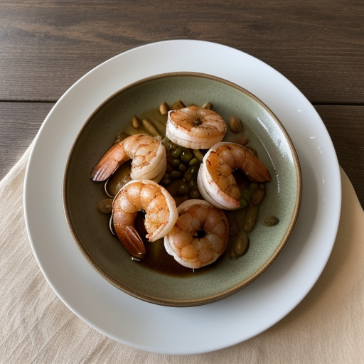Tom Lan Bot Chien (Shrimp~ Onion & Bean SPR recipe image