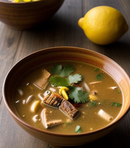 Tom Yam Goong (Thai Hot & Sour Soup recipe image