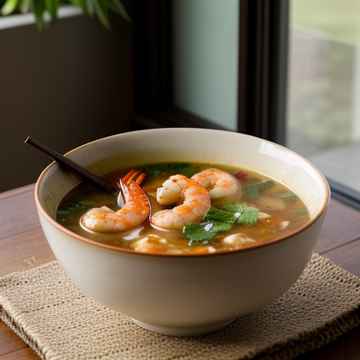 Tom Yum Goong Hot&sour Shrimp Soup***(hkrt62 B recipe image