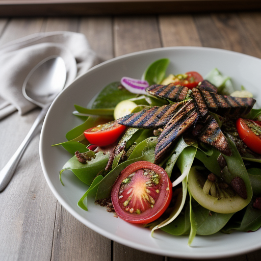 Tomaot & Hot Green Pepper Salad~ Essaouira St recipe image