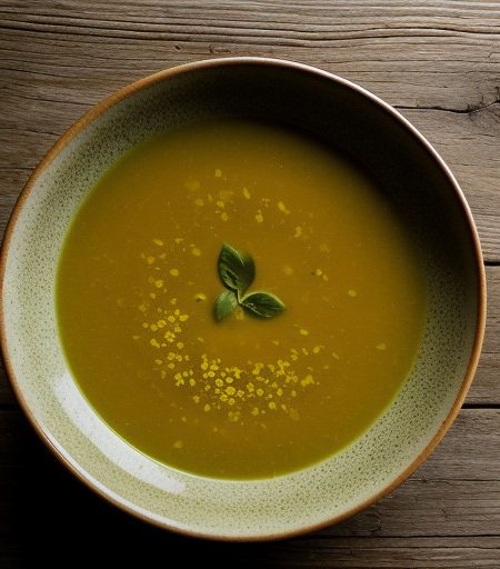 Tomatillo & Corn Soup - Cafe Zelo in Corva recipe image
