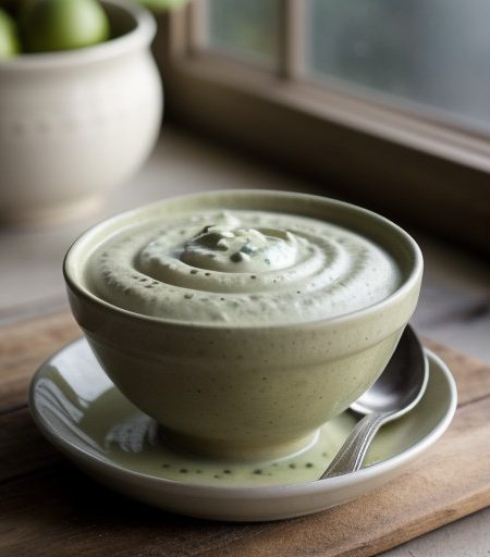 Tomatillo Cream Sauce recipe image