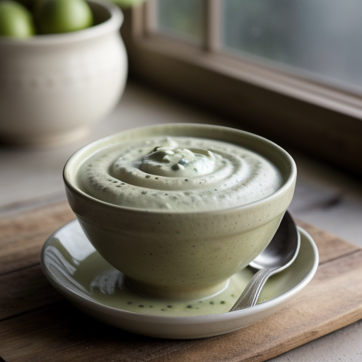 Tomatillo Cream Sauce recipe image