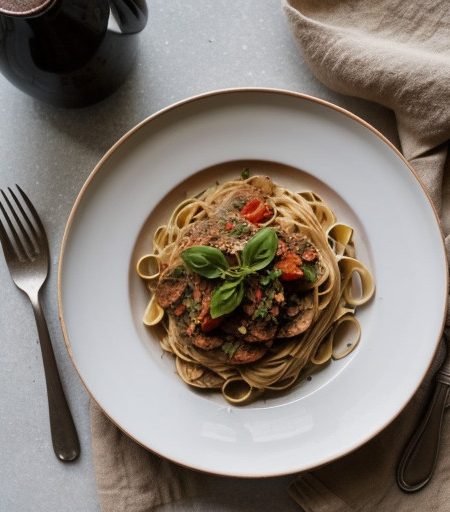 Tomato-Anchovy Pasta - Bon Appetit recipe image