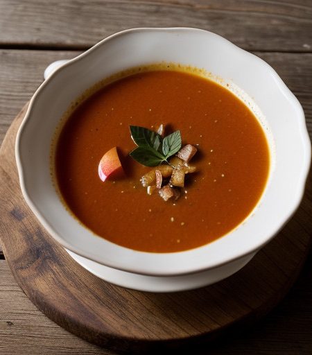 Tomato & Apple Soup - Cawl Tomato Ac Afal recipe image